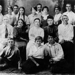 1939 год. Выпускники 9 класса